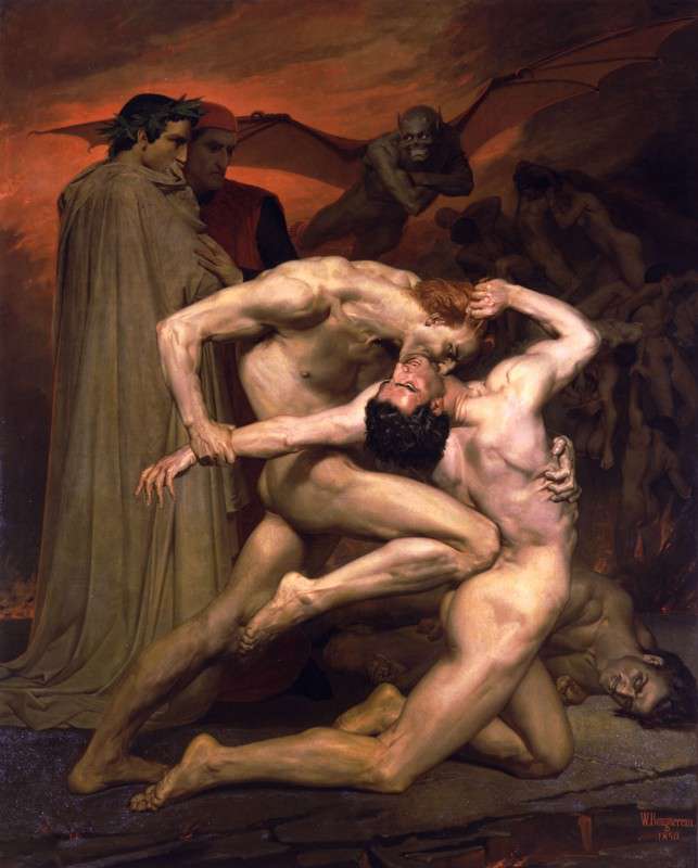 dante-et-virgile-en-enfer-william-bouguereau dante-et-virgile-en-enfer-william-bouguereau